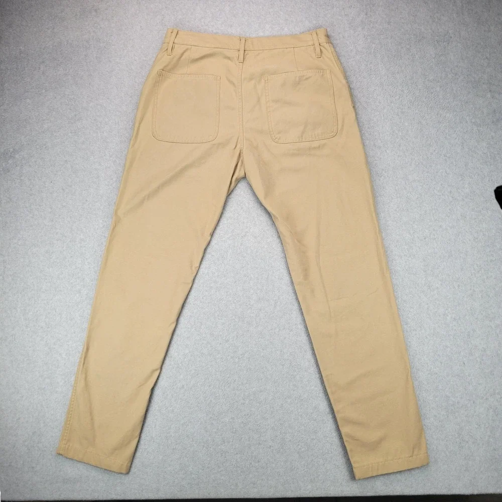 Taylor Stitch Camp Pant Mens 31 Khaki Organic Cotton Slim Workwear Huckberry